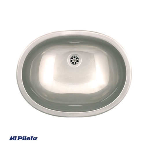[21603] Bacha Oval para Vanitory Mi Pileta 29x40x15cm 451E