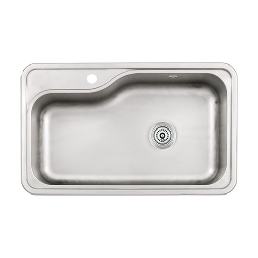 [21675] Pileta de Cocina Simple Mi Pileta (Enc.) 68x41x21cm Mate 802E