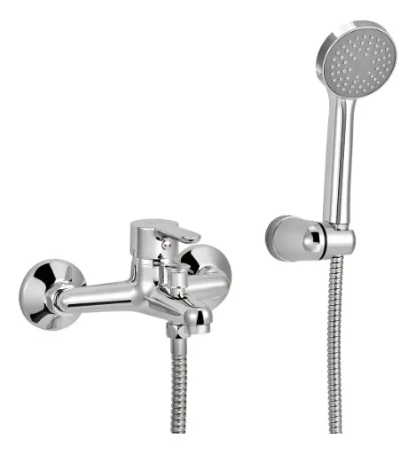 [51239] Grifería Monocomando Ducha Exterior Peirano Adra Cromo 83-203