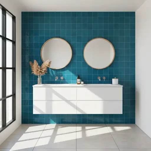 [30059] Revestimiento Alchimia Blue Brillante 15x15