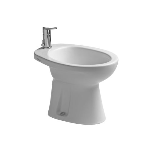 [10140] Bidet 1 Agujero Ferrum Línea Andina Blanco BEA1 B
