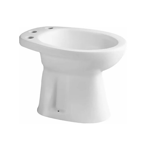 [10141] Bidet 3 Agujeros Ferrum Línea Andina Blanco BEA3 B