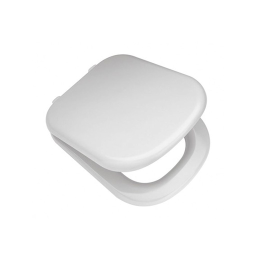[11713] Asiento de Inodoro Ferrum Línea Bari Herraje Nylon TKXM-B