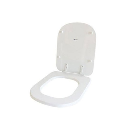 [17894] Asiento de Inodoro Flowater Línea Bari Herraje Nylon