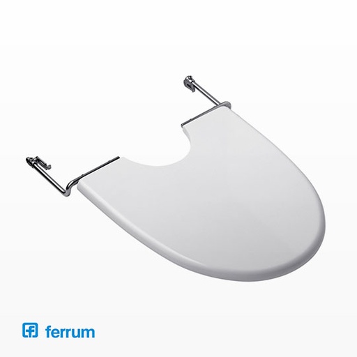 [11776] Asiento de Bidet 1 Agujero Ferrum Línea Marina THB1U