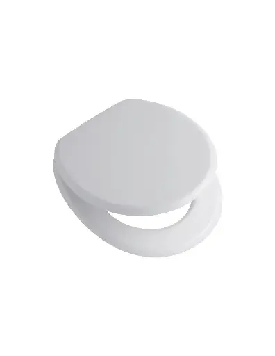 [25027] Asiento de Inodoro Roca Línea Italiana Polipropileno Blanco