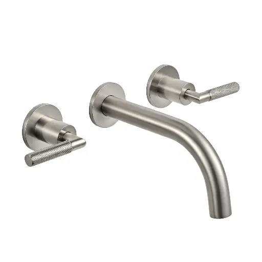 [51264] Grifería de Pared para Lavatorio Peirano Beat Niquel 62-201NI