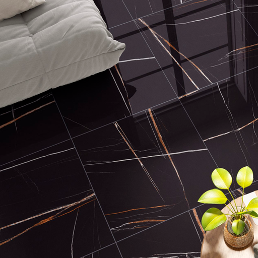 [30116] Porcelanato Lume Black Supreme Pulido 75x75