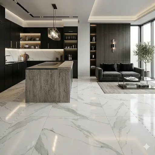 [30237] Porcelanico Lume Calacata Royale Pulido 62x119