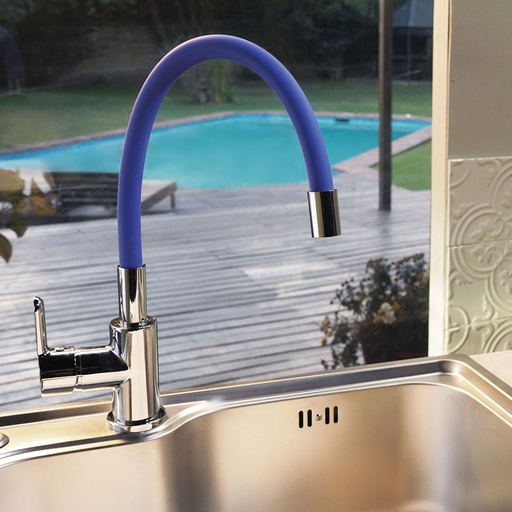 [51855] Grifería Monocomando de Cocina Peirano Línea Colors Azul 20-170