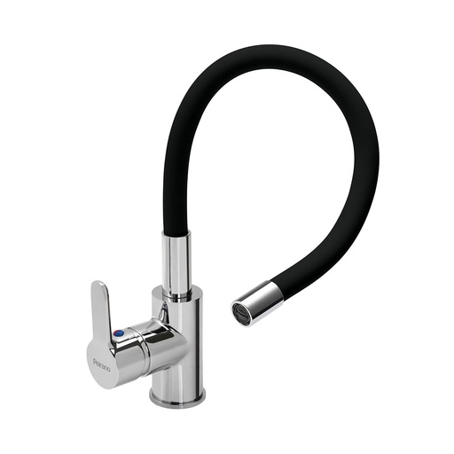 [51857] Grifería Monocomando de Cocina Peirano Línea Colors Negro 20-172