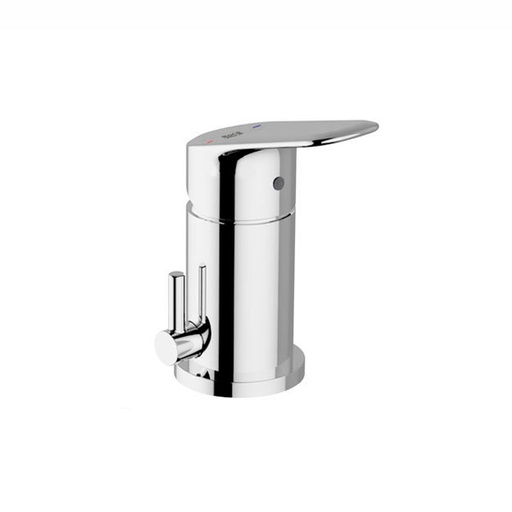 [27251] Grifería de Bidet 1 Agujero Roca Línea Coral Cromo