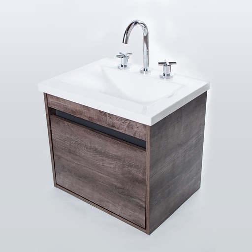 [30618] Vanitory Colgante 60cm Watervan Dokker Terra (Mesada Loza)