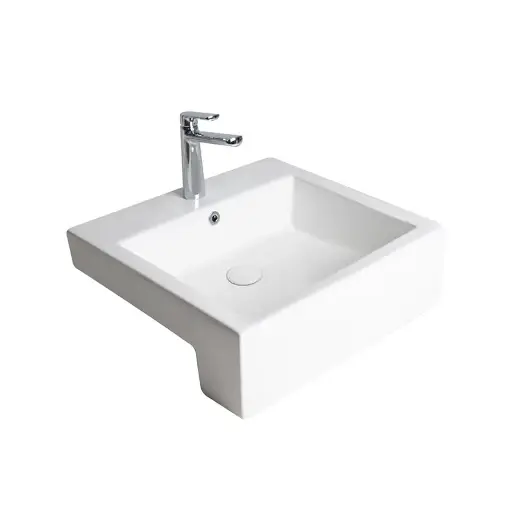 [10318] Bacha Semiencastre Cuadrada Ferrum Dongio LKS18