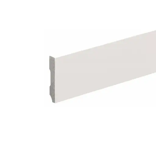 [21439] Zócalo / Contramarco EPS Atrim Blanco Mate 50x10mm (Tira 2.44m) 2301E