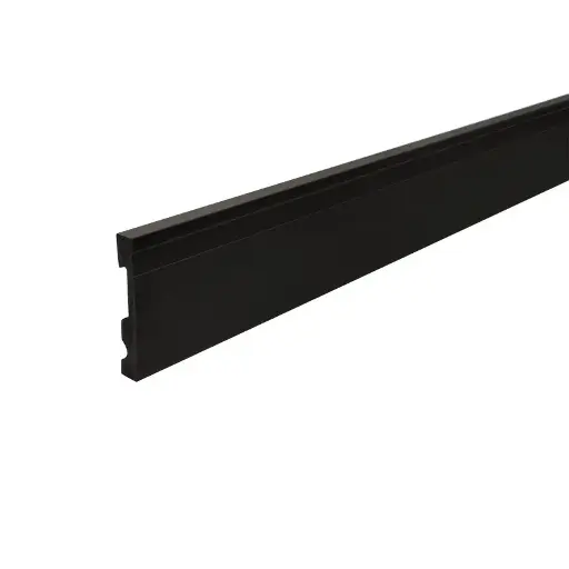 [21434] Zócalo EPS Atrim Line Negro Mate 10x1.5mm (Tira 2.44m) 2324E