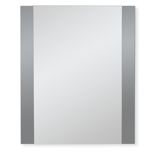 [11023] Espejo con Bandas Laterales Grises 46.5x60cm