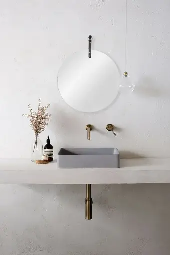 [13745] Espejo Reflejar Love Red Negro 57cm