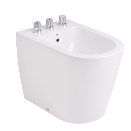 [26890] Bidet 3 Agujeros Roca Línea Inspira Round Blanco