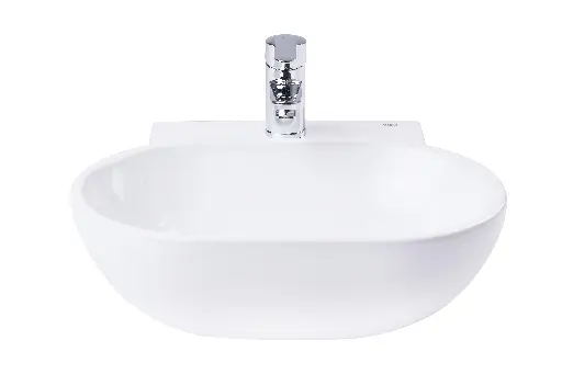 [67212] Bacha de Apoyo Roca Lea Plus 45x40cm Blanco