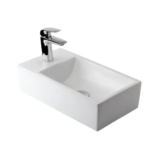 [33993] Lavatorio 1 Agujero Ferrum Tori Toilette Grande LK302