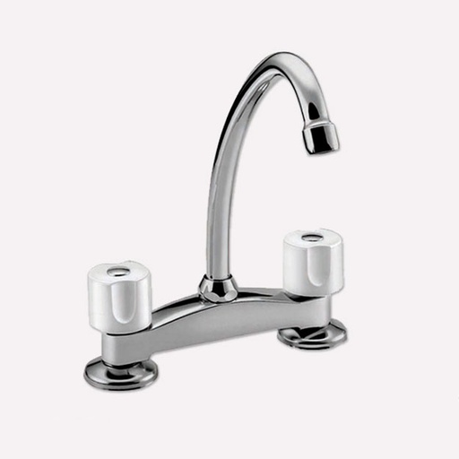 [24088] Grifería de Cocina de Mesada Peirano Laza Pico Caño 919/M