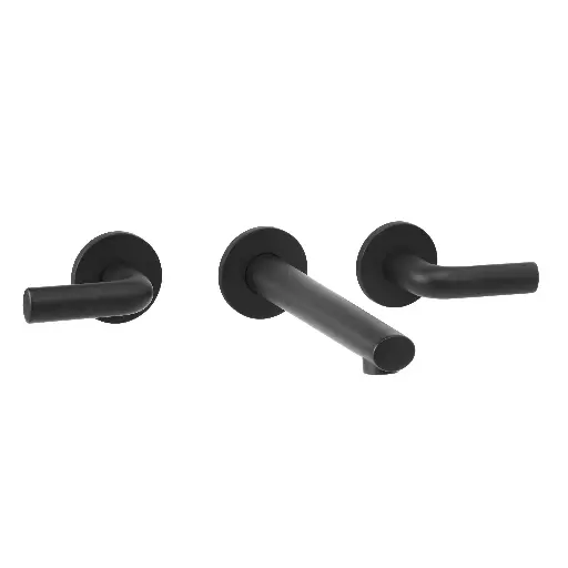 [51150] Grifería de Pared para Lavatorio Peirano Live Black Cierre Cerámico 62-199N