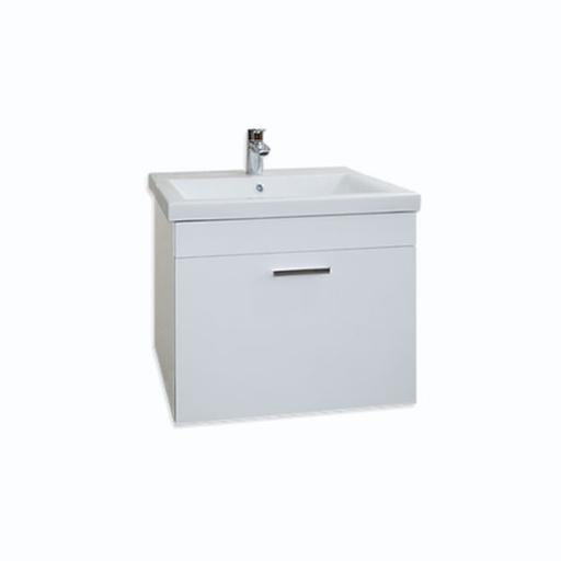 [11225] Vanitory Colgante 54cm 1 Agujero Amube Lyon Blanco (Mesada Loza) 6462