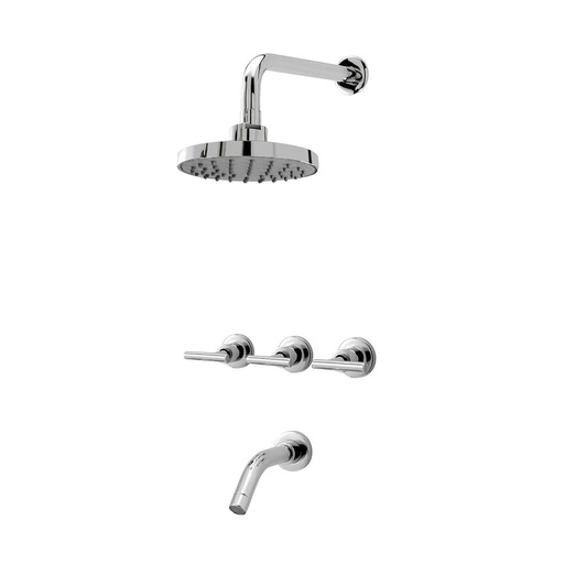 [51823] Grifería de Ducha con Transferencia Peirano Mallorca Cierre Cerámico 80-131