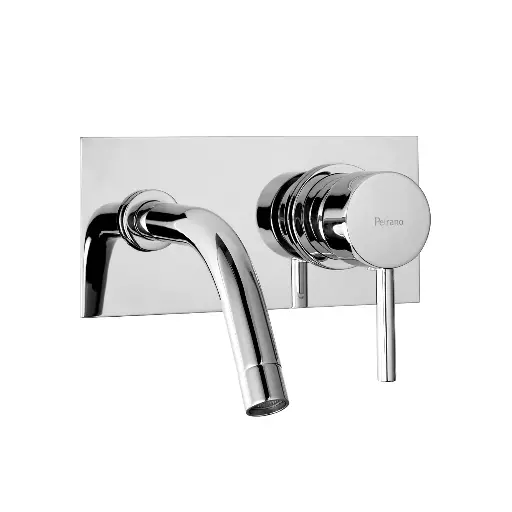 [51047] Grifería Monocomando de Pared Lavatorio Peirano Marbella 63-121