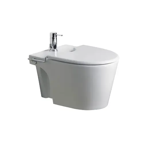 [10368] Bidet de Colgar 1 Agujero Ferrum Línea Marina BHP1J B