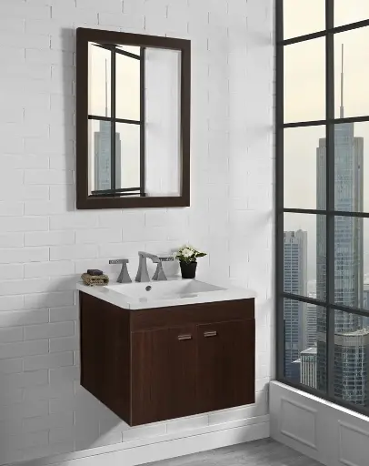 [65435] Espejo Amube Mediterraneo Wengue 56x72 (161)