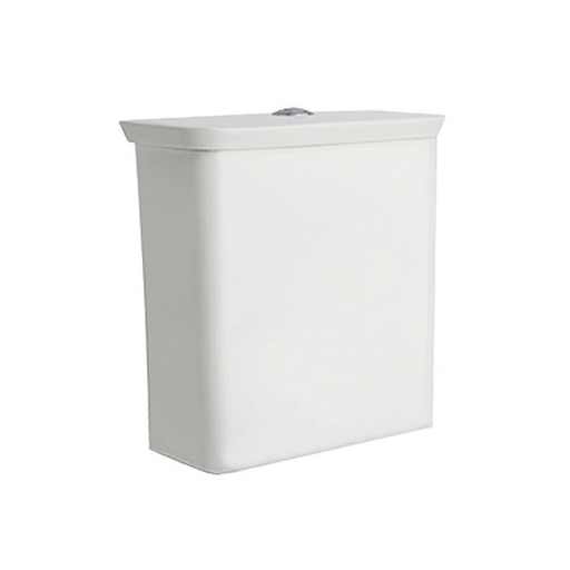 [10347] Depósito de Apoyo Ferrum Línea Milena Descarga Dual 4.5L Blanco DDW4F