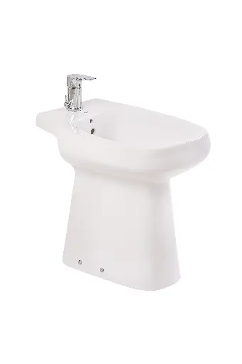 [25056] Bidet Confort 1 Agujero Roca Monaco Blanco (c/ Lluvia)