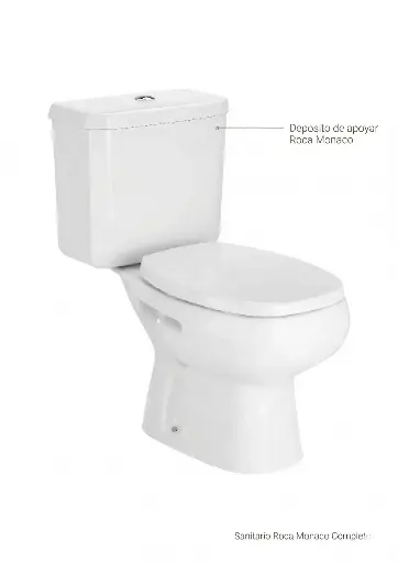 [25151] Depósito de Apoyo Roca Línea Monaco 3/6L Blanco