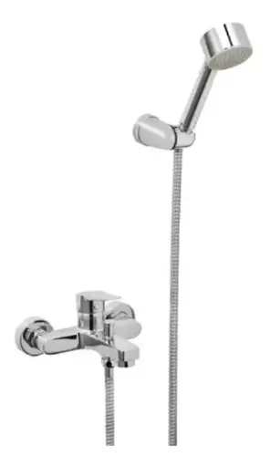 [51018] Grifería Monocomando Ducha Exterior Peirano Mora Cromo 83-193