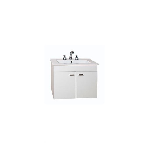 [11505] Vanitory Colgante 62cm 3 Agujeros Amube Niza Blanco (Mesada Loza) 6455