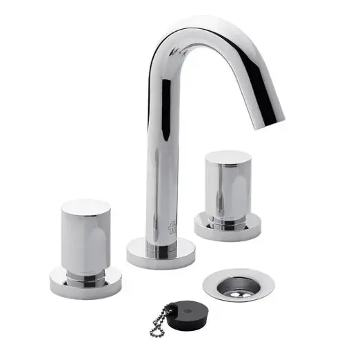 [15362] Grifería de Lavatorio FV Línea Oregon Cromo 207/18