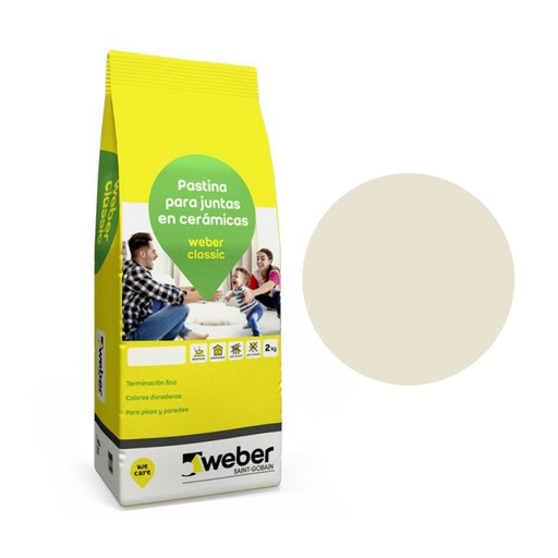 [58638] Pastina Weber Classic Color Perlato (Bolsa 2kg)