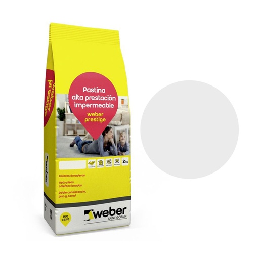 [58663] Pastina Weber Prestige Color Calacatta (Bolsa 2kg)