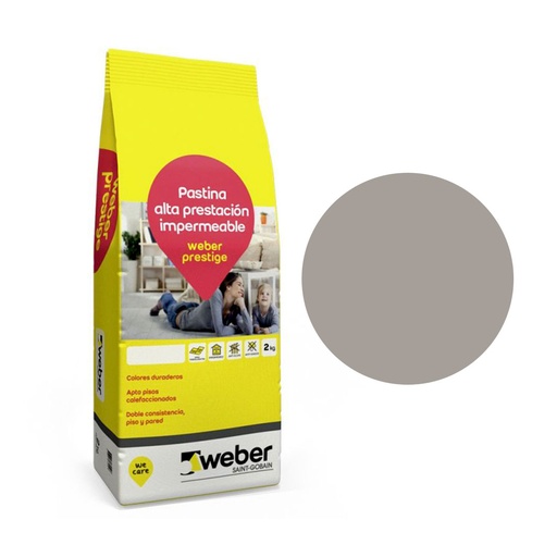 [58636] Pastina Weber Prestige Color Niebla (Bolsa 2kg)
