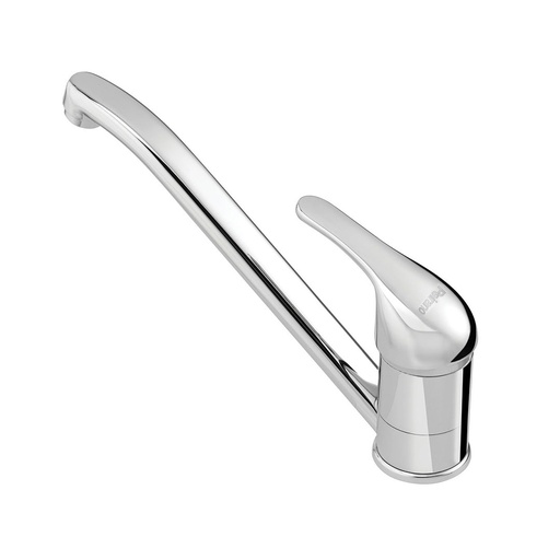 [51255] Grifería Monocomando de Cocina de Mesada Peirano Renacer Cromo 20-102