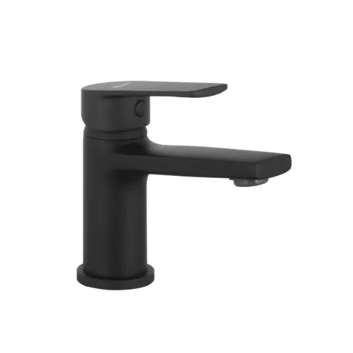 [51343] Grifería Monocomando de Lavatorio Peirano Río Black 60-176N