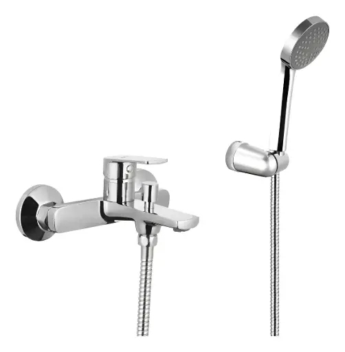 [51342] Grifería Monocomando Ducha Exterior c/ Transf. Peirano Río Cromo 83-176