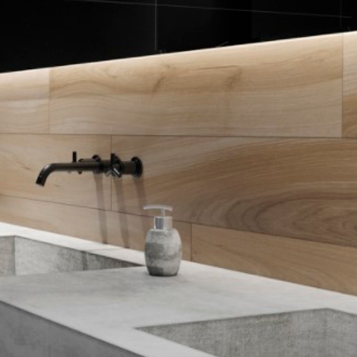 [30334] Porcelanato Portinari Tavola Beige Natural 20x120 60454