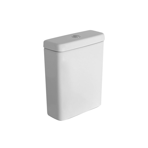 [10956] Depósito de Apoyo Ferrum Línea Temple Descarga Dual Blanco DBW4X