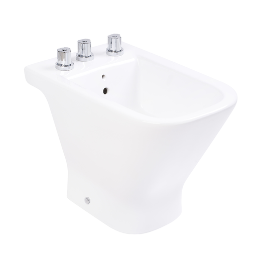 [26681] Bidet 3 Agujeros Roca Línea The Gap Blanco (c/ Lluvia)