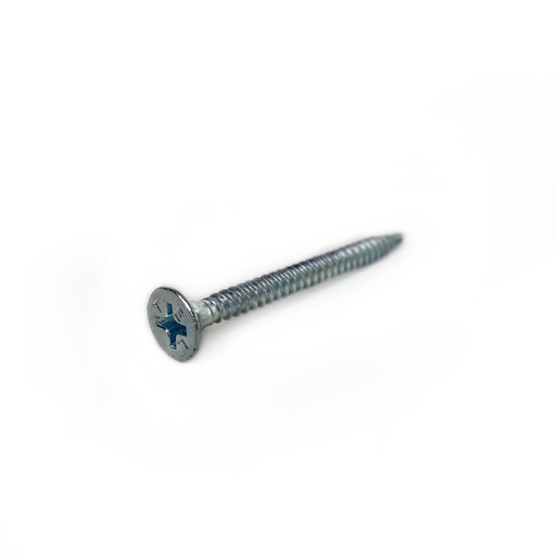 [1344] Tornillo T1 Mecha 8x1/2 (Zincado)