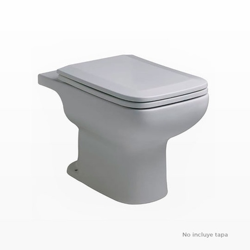 [10373] Inodoro Corto Ferrum Línea Trento Blanco IECMJ