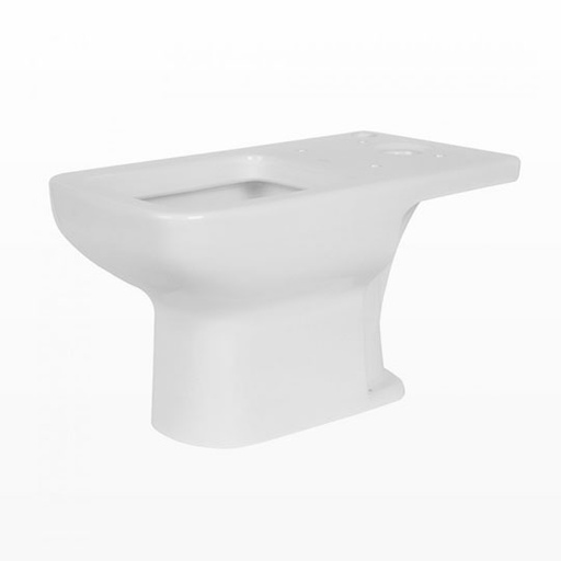 [10374] Inodoro Largo Ferrum Línea Trento Blanco IELMJ
